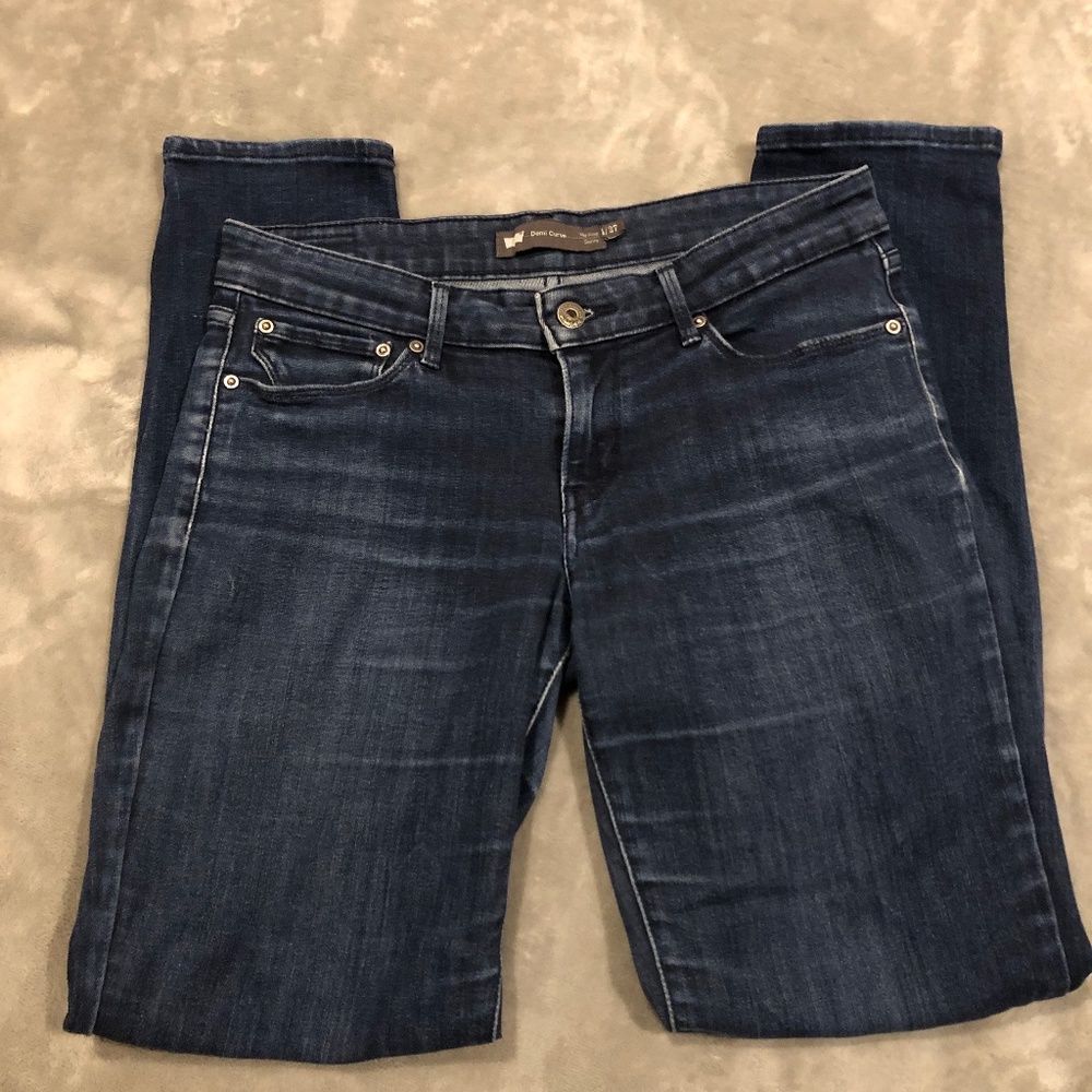 Levi's Demi Curve Mid-Rise Skinny Jeans